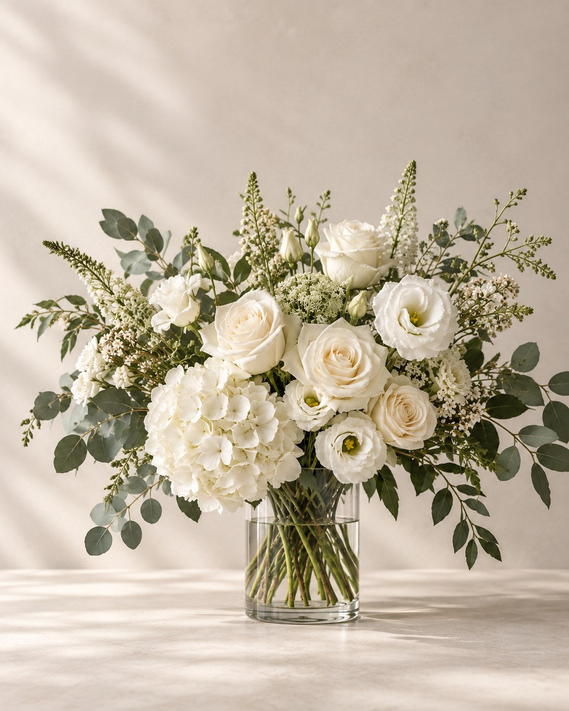 White floral arrangement — Floral Favourites